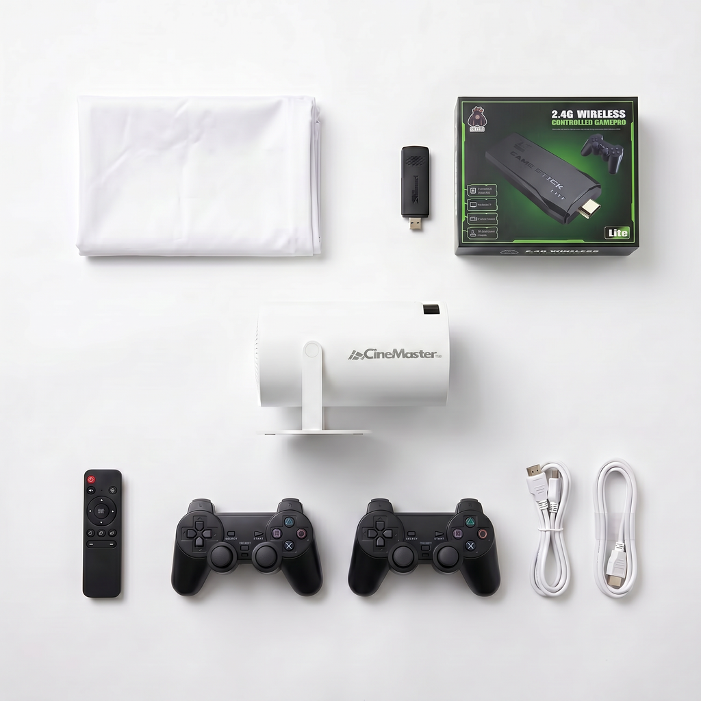 CineMaster Pro® - 4K Smart Projector