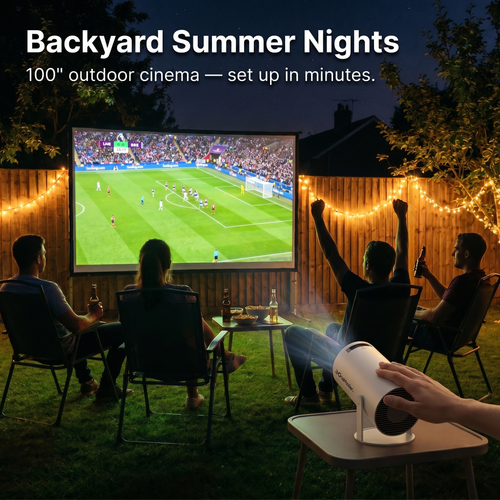 CineMaster Pro® - 4K Smart Projector